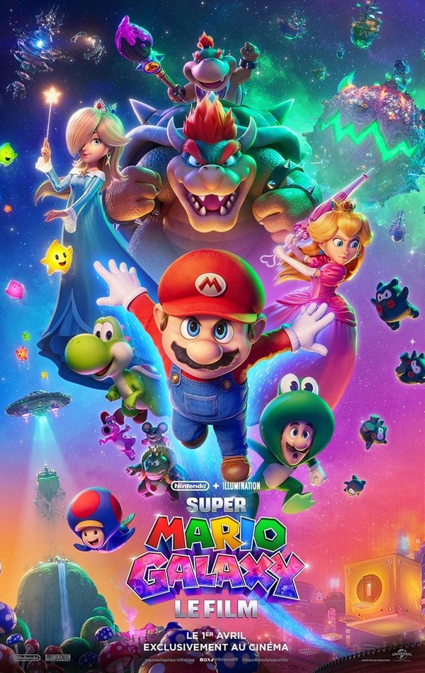 Cinéma - Super Mario Galaxy Le Film — visuel événement