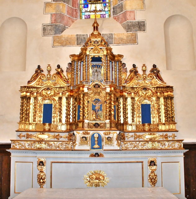 Tabernacle à ailes de l'église Saint Laurent