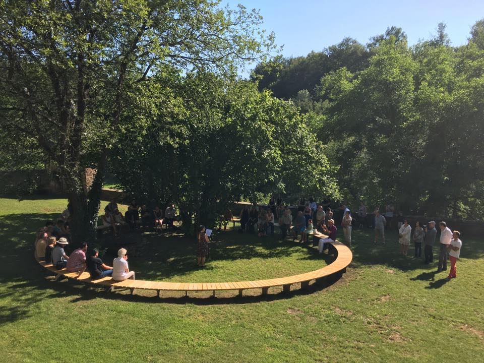 Lecture au jardin — visuel événement
