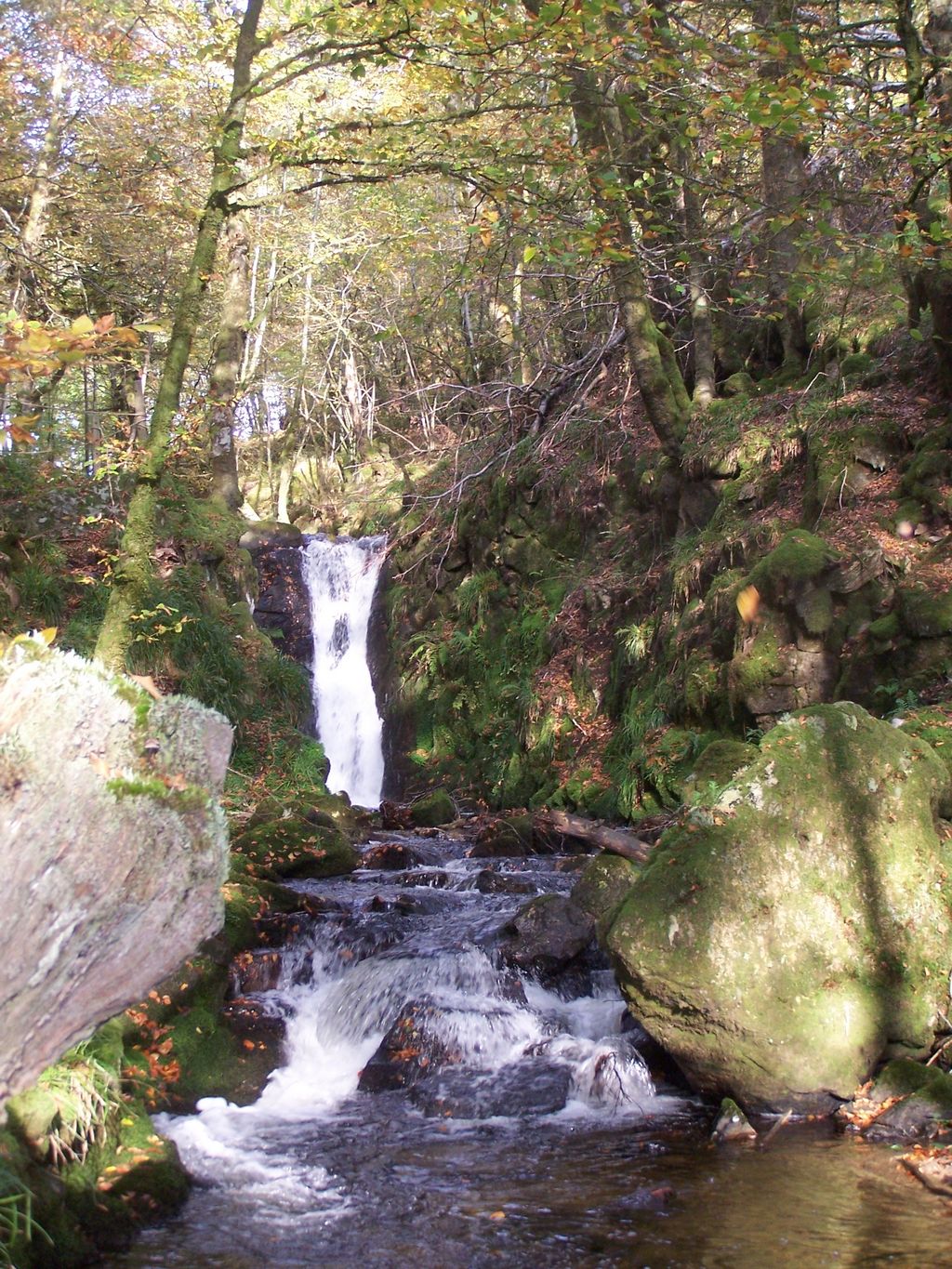 Cascade de la Tine, Pradines