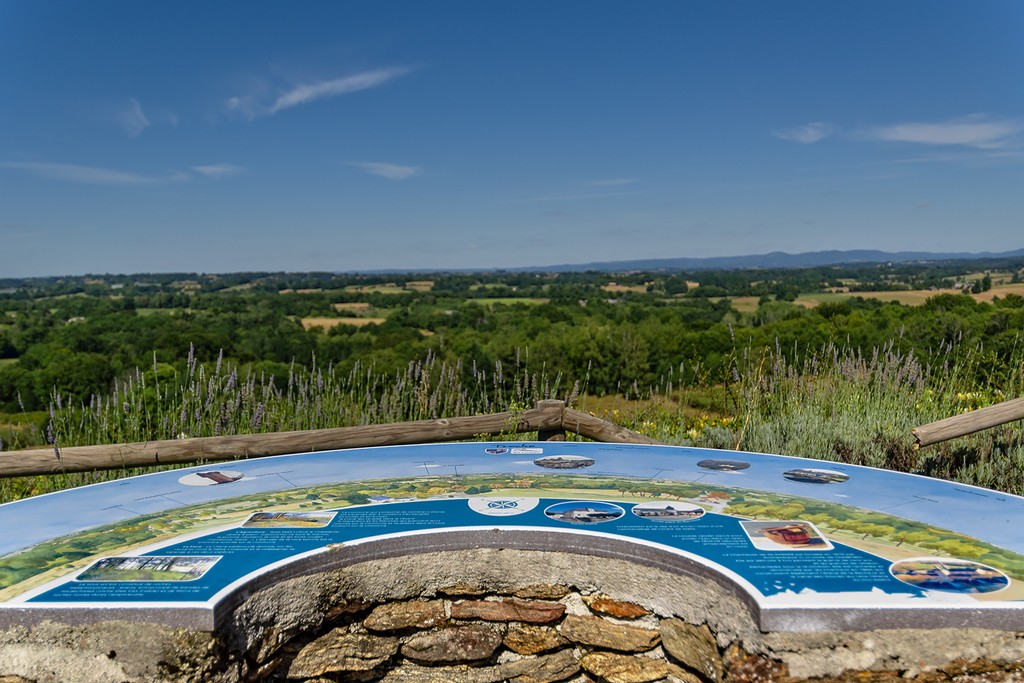 Table d'orientation à Troche, Troche