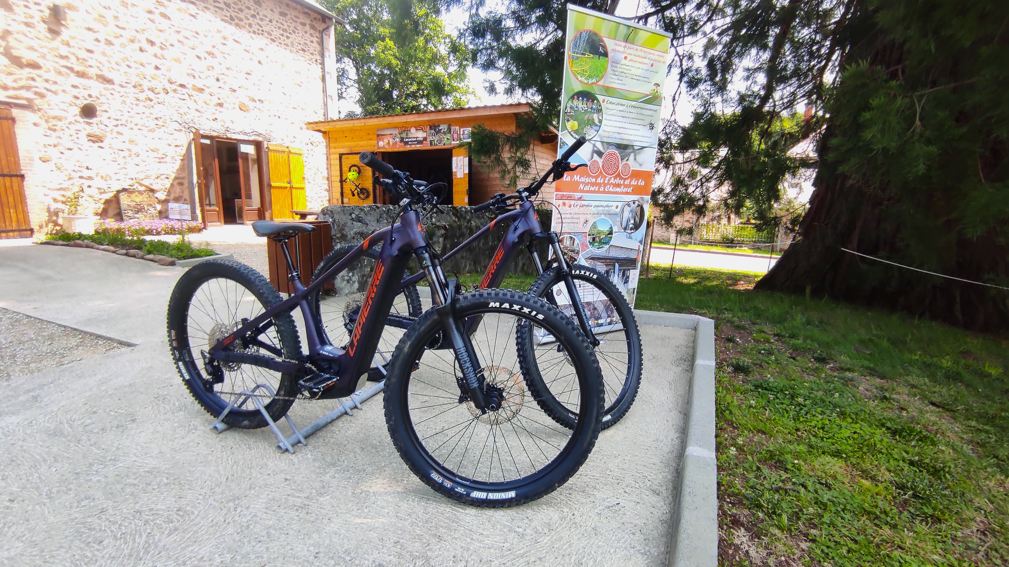 Base VTT La Montagne Limousine, Chamberet