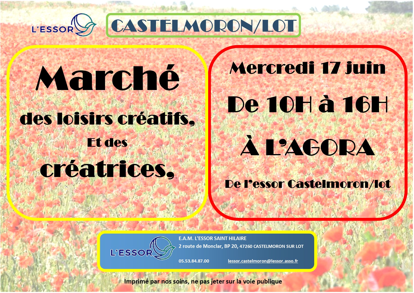 Marché des loisirs créatifs et des créatrices