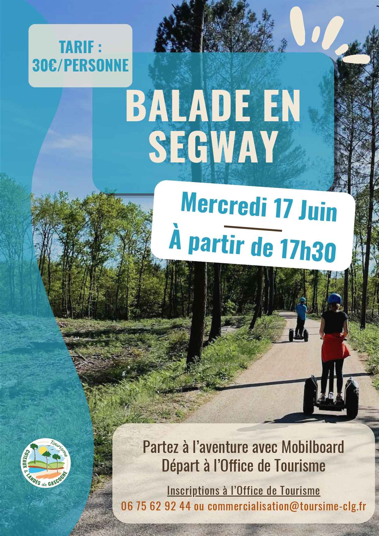 Balade en Segway — visuel événement
