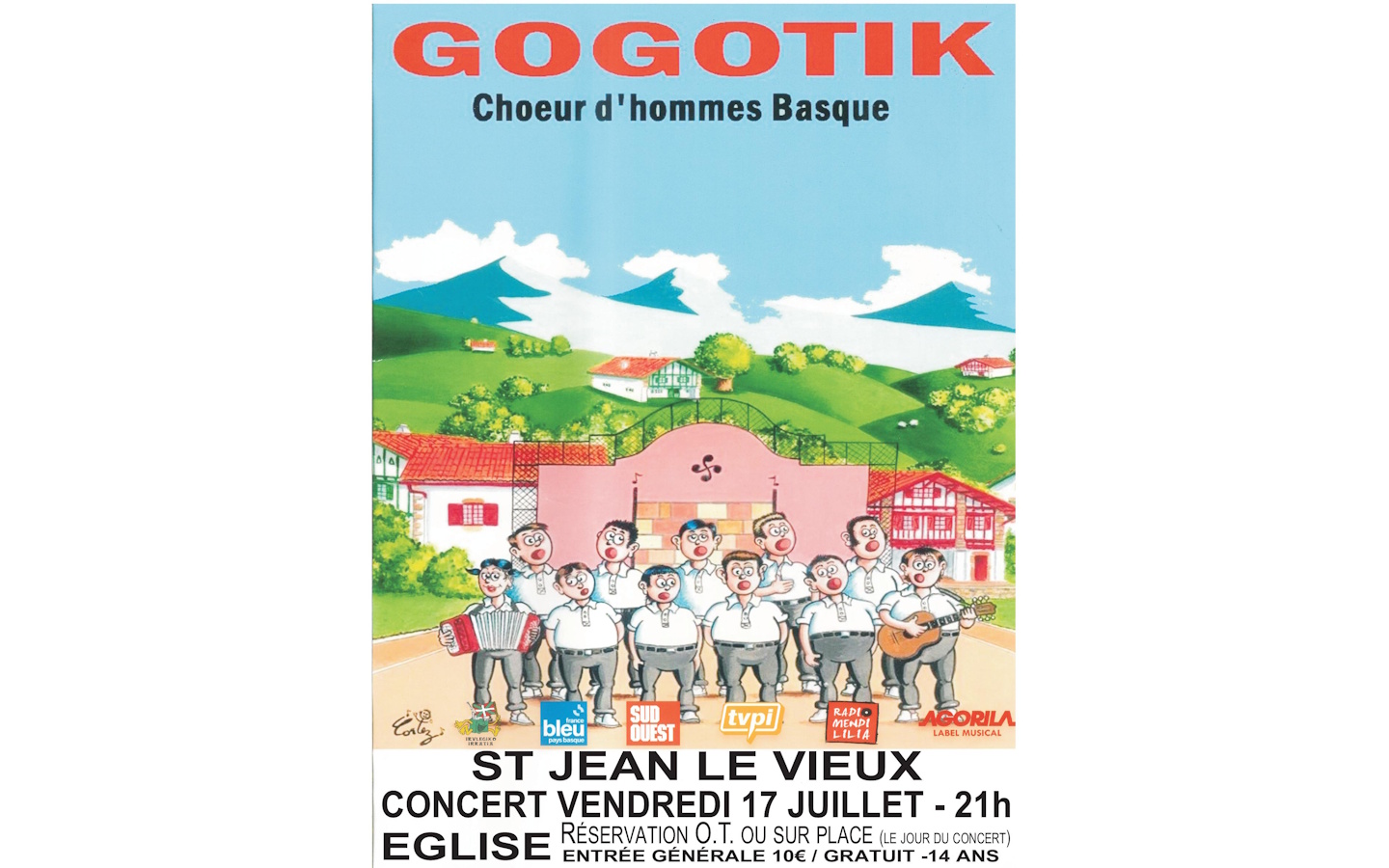 Choeurs basques d'hommes Gogotik