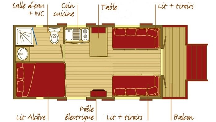 Roulottes de Campagne de l'Abbaye du Palais, Thauron - photo 8