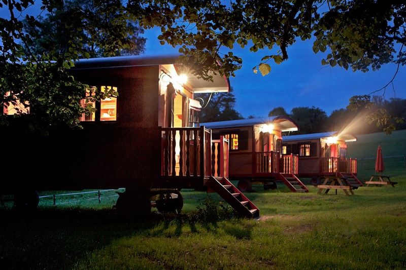 Roulottes de Campagne de l'Abbaye du Palais, Thauron - photo 2