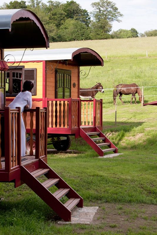 Roulottes de Campagne de l'Abbaye du Palais, Thauron - photo 4