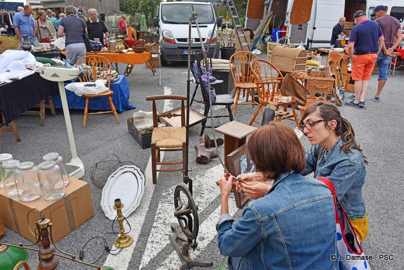 Vide-grenier de l'Ascension, Ahun