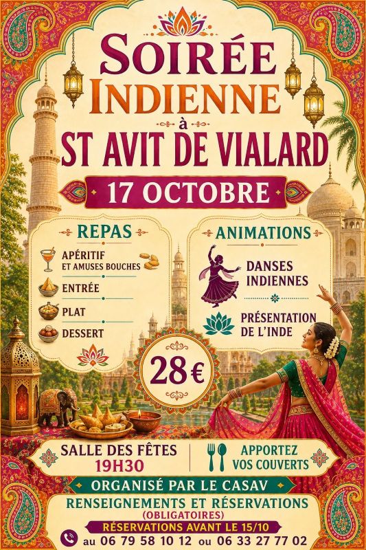 Soirée Indienne