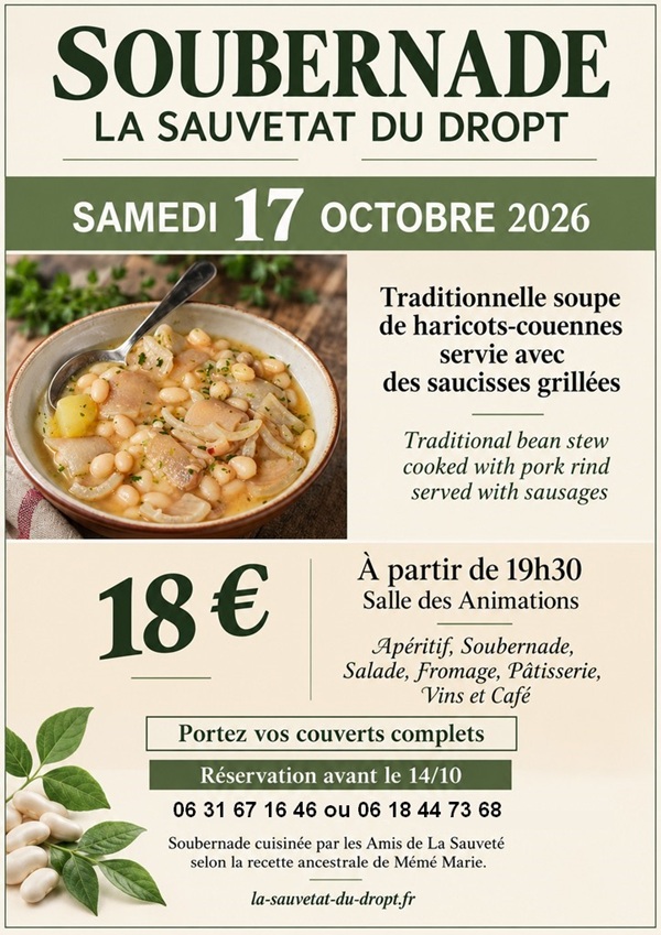 Repas Soubernade