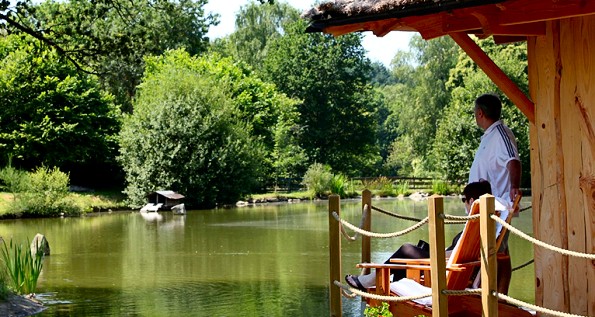 Gite : Domaine de la vergnolle cabane sur l'eau, Roches - photo 2