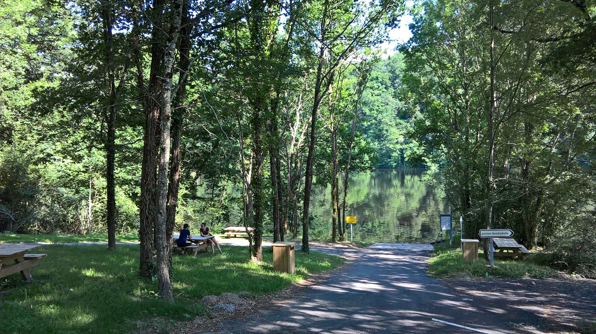 Mise à l'eau à Champsanglard
