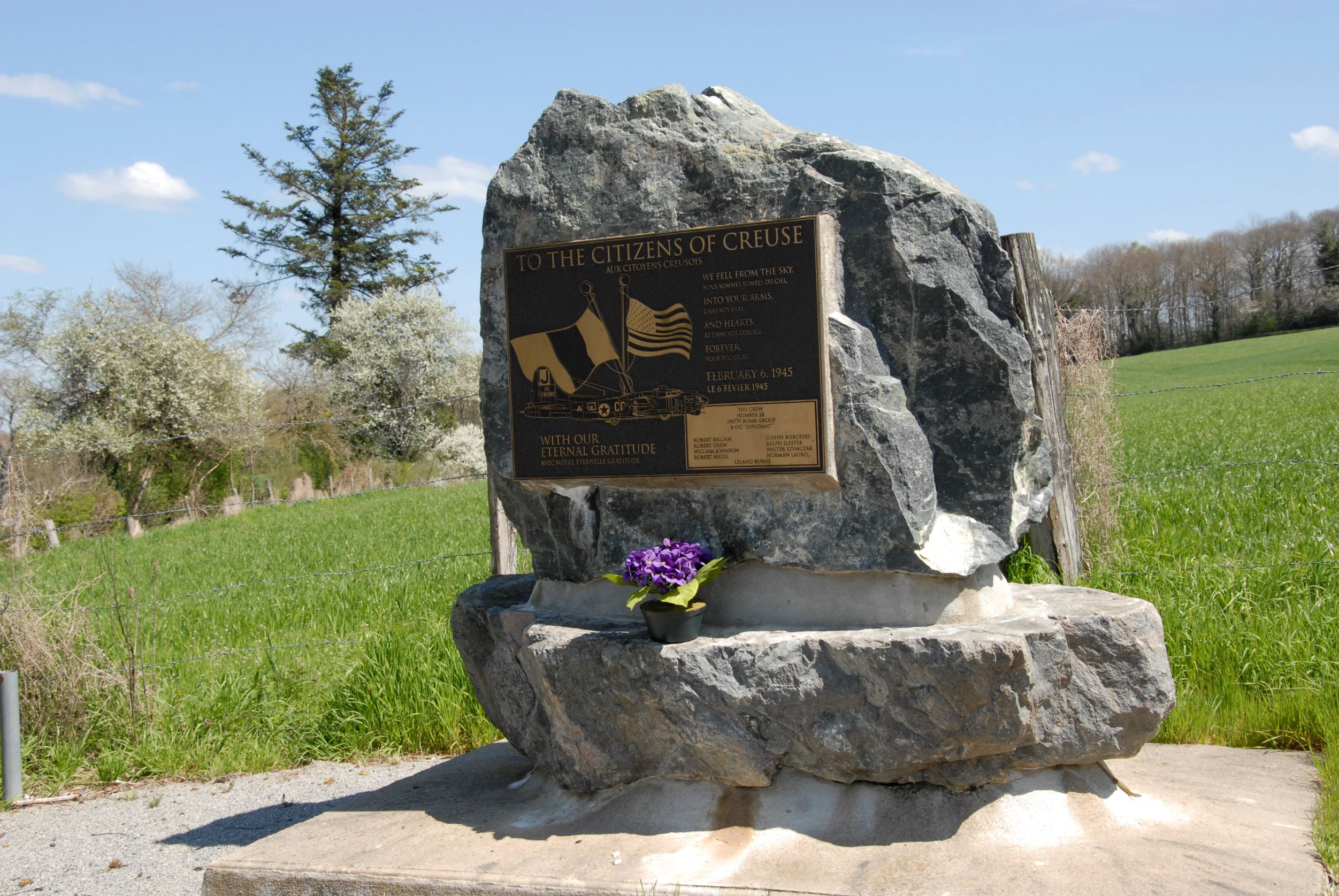 La Stèle des Combes à La Cellette