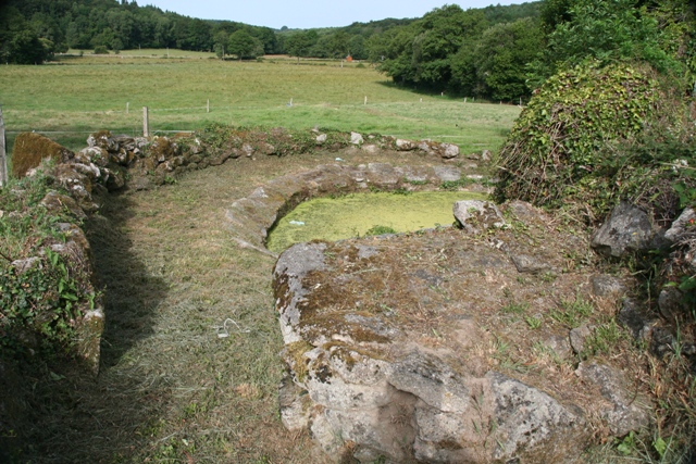 La fontaine et le lavoir du Bourg, Saint-Christophe