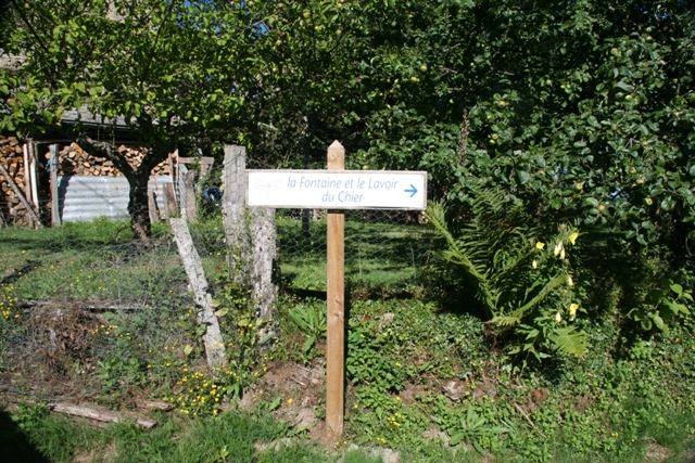 La fontaine et le lavoir du Chier, La Chapelle-Taillefert