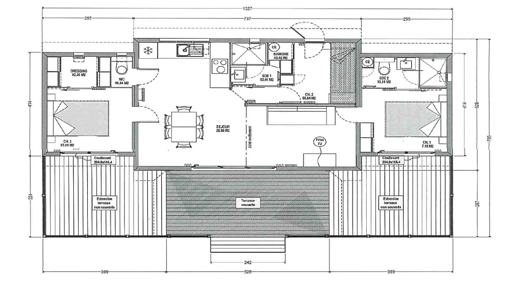 L'écrin du Breuil - chalet Le Rocher 6 pers. - photo 2