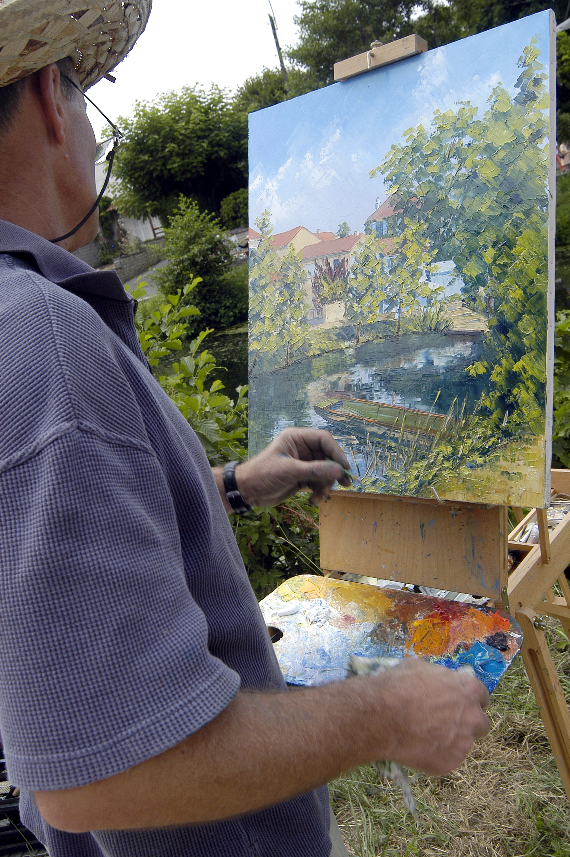 Magné et son Festival international de peinture, Magné