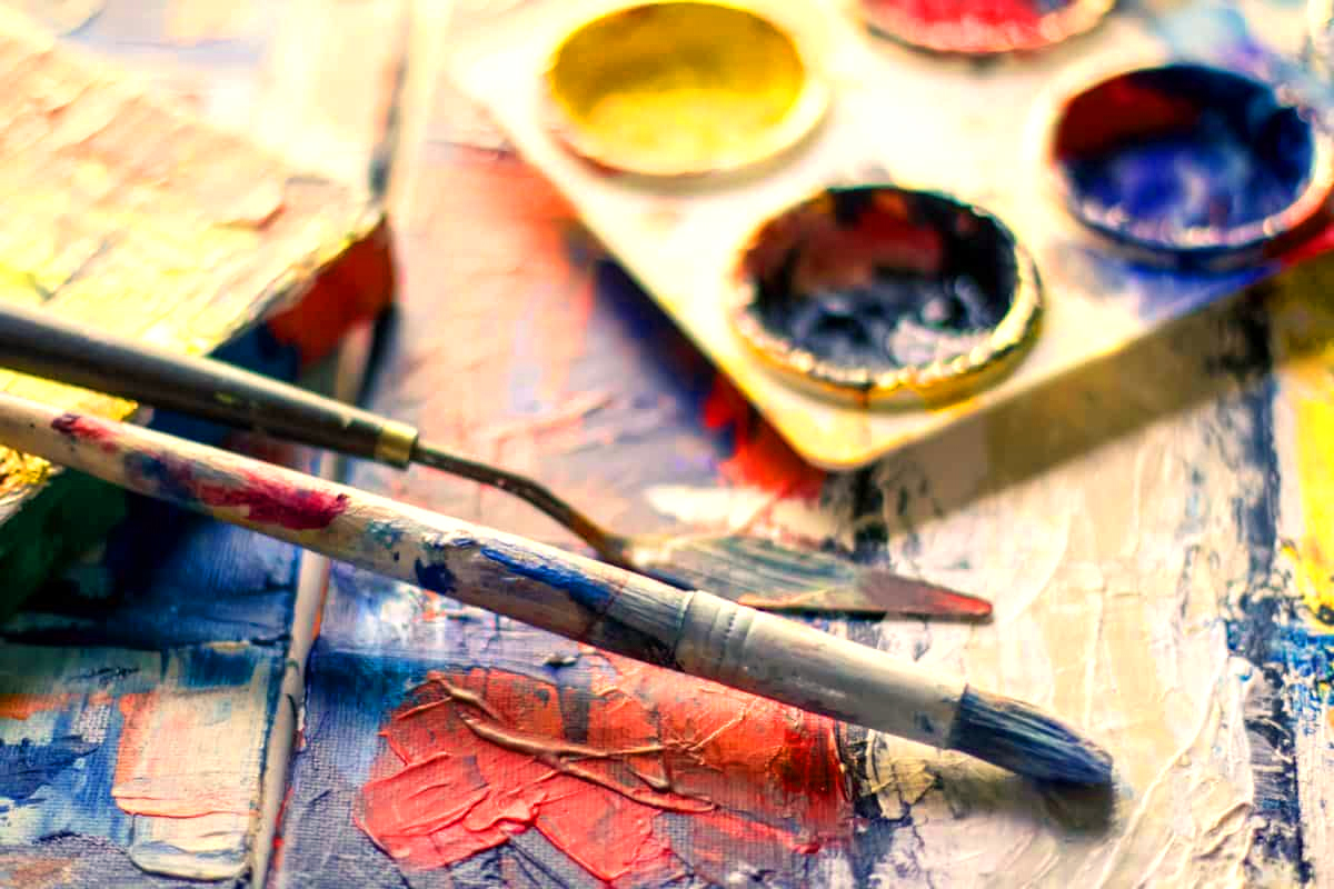 Exposition de peinture — visuel événement