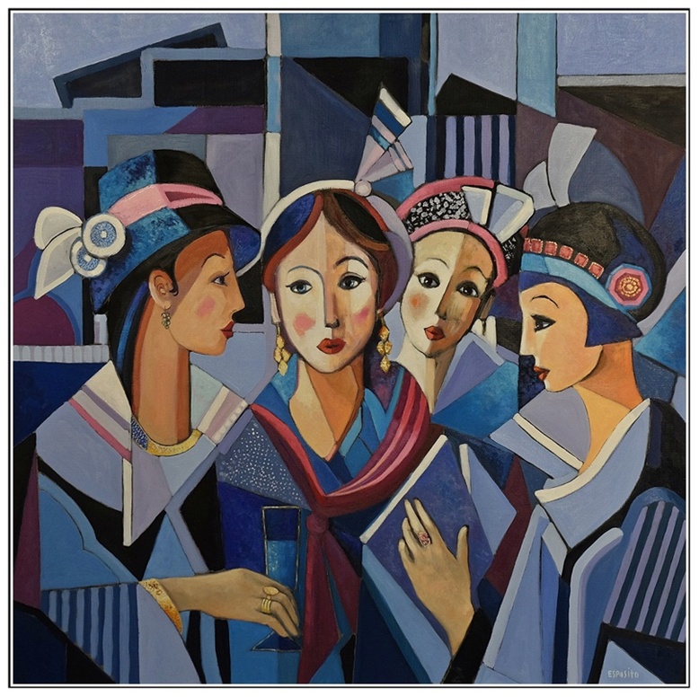 Exposition de peinture de René Esposito — visuel événement