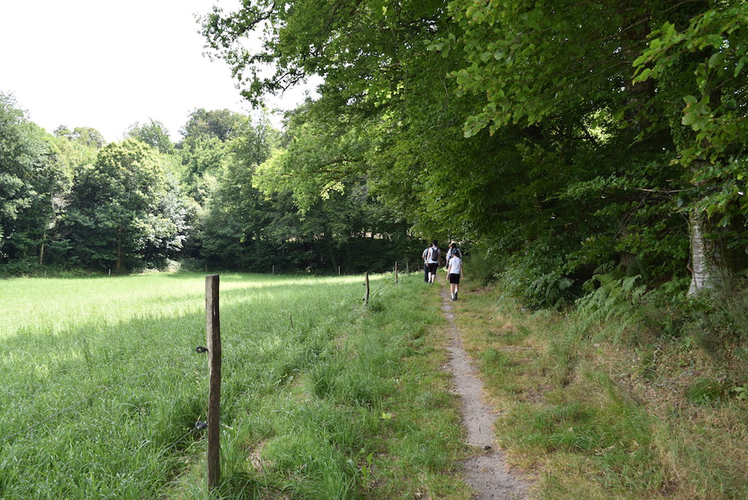 Sentier des étangs, Saint-Gence