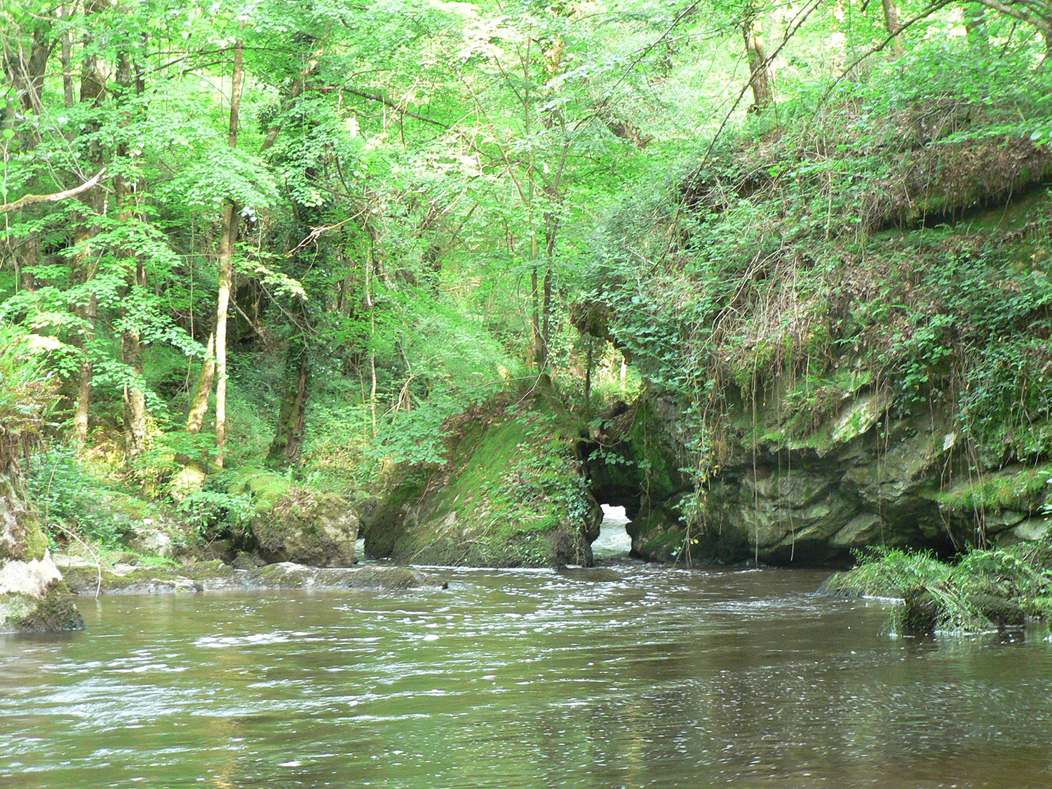Chemin de la vallée du Vincou, Berneuil