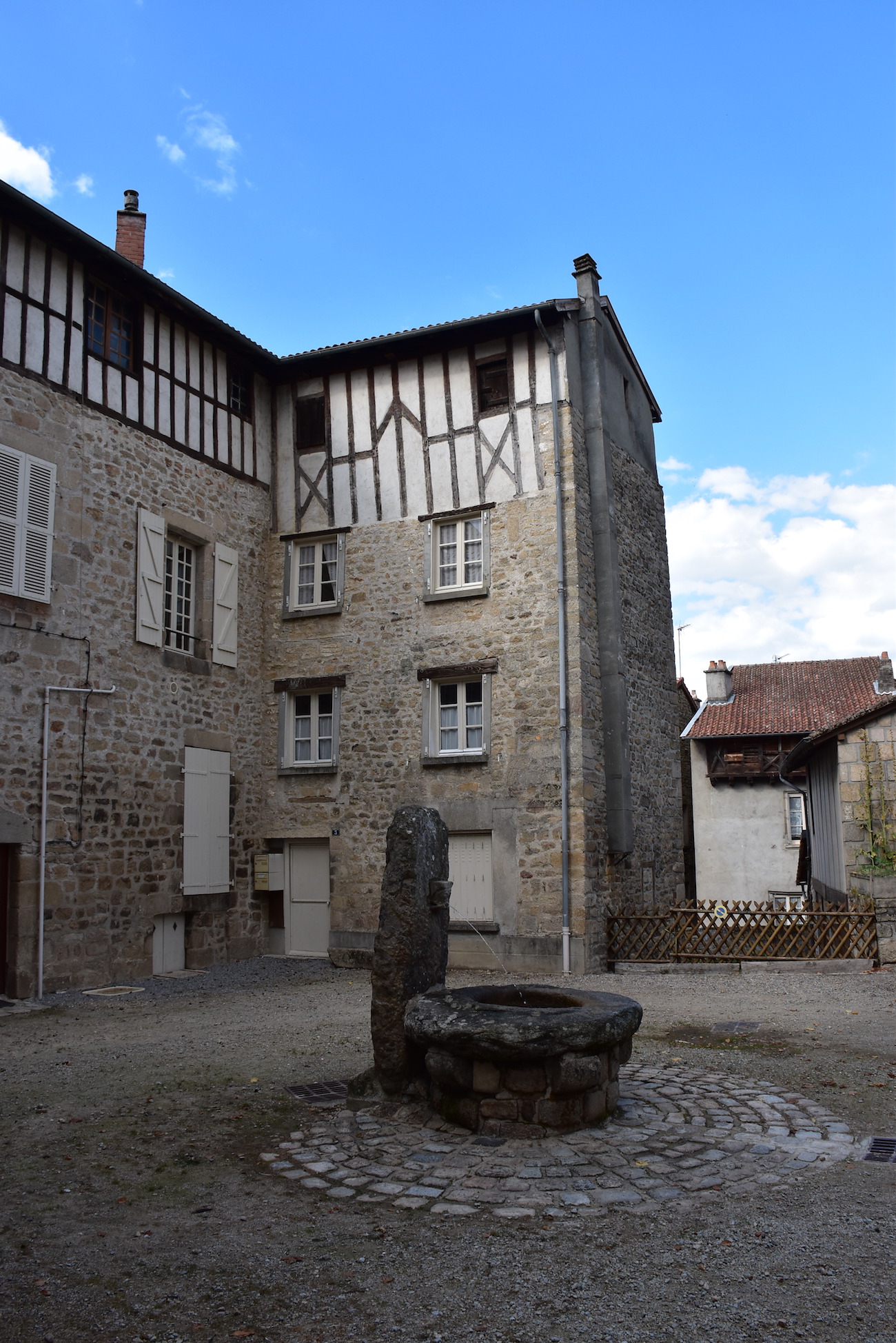 Autour de la gare d'Eymoutiers, Eymoutiers
