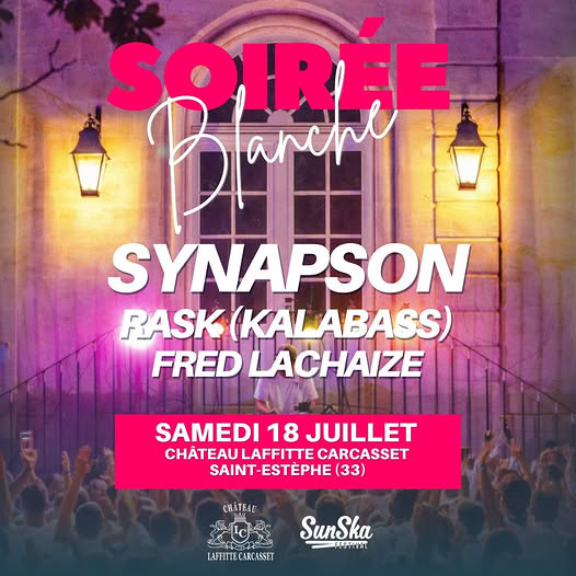 Soirée Blanche au Château Laffitte Carcasset