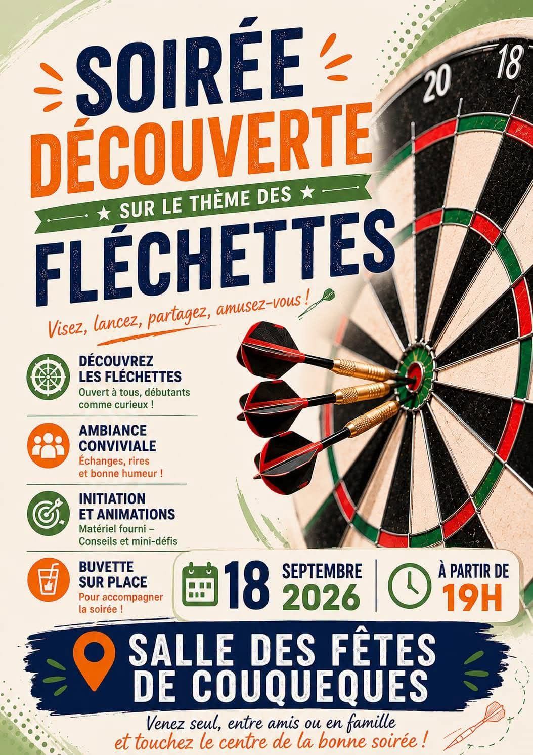 Soirée Découverte : Fléchettes