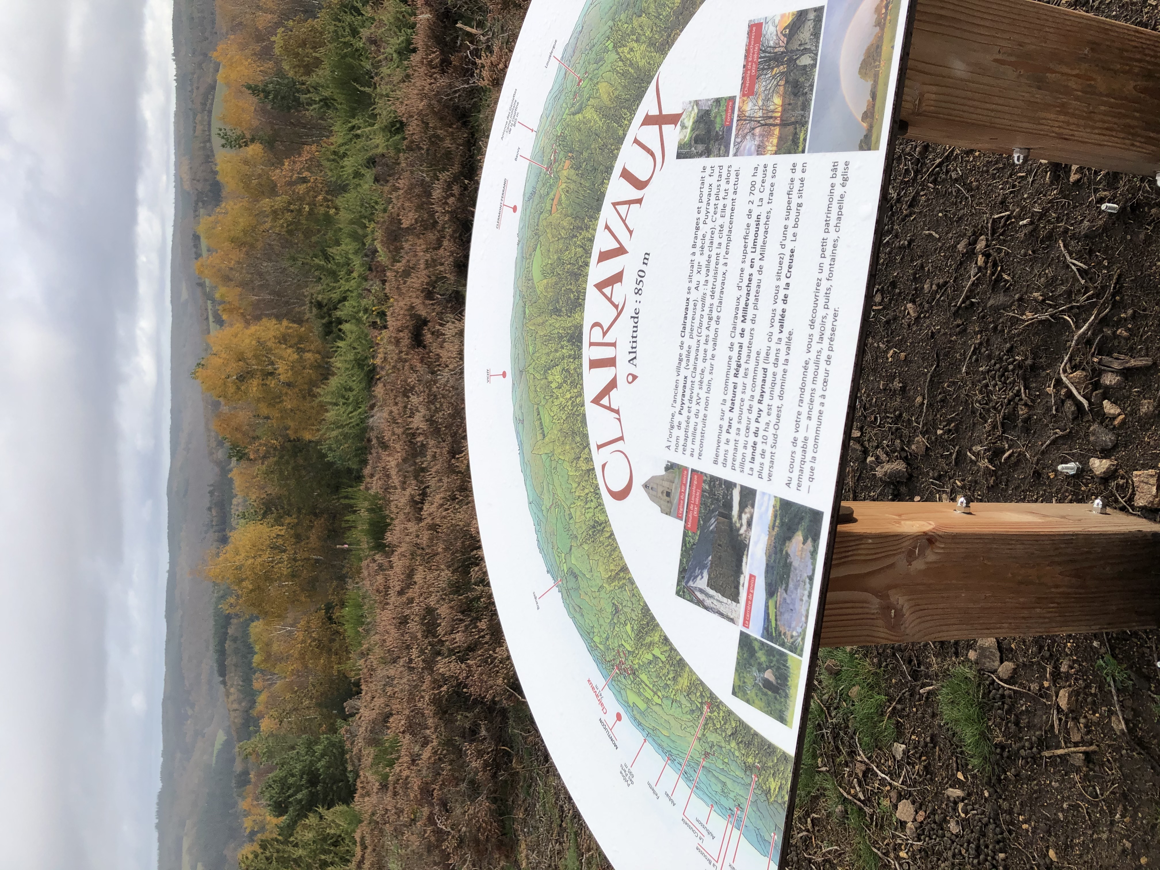 La Lande du Puy Raynaud - 13 km, Clairavaux
