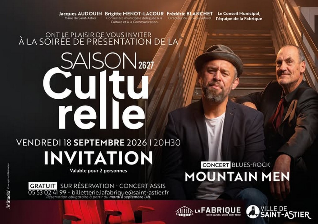 Présentation de la saison culturelle