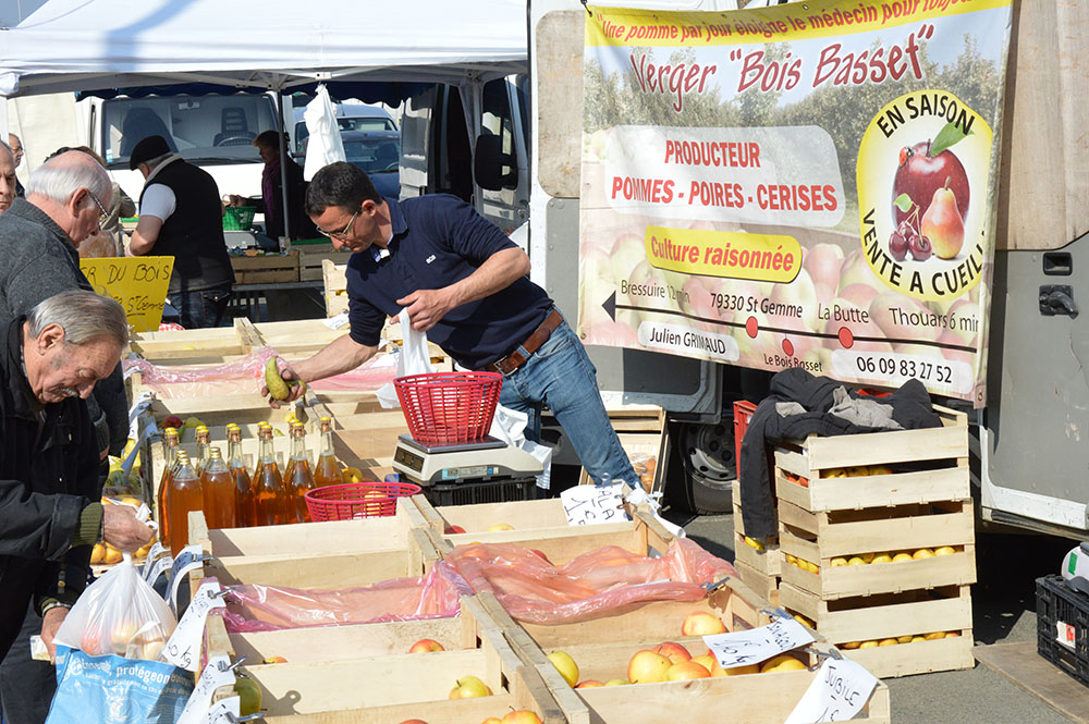 Les fruits des Vergers du Bois Basset