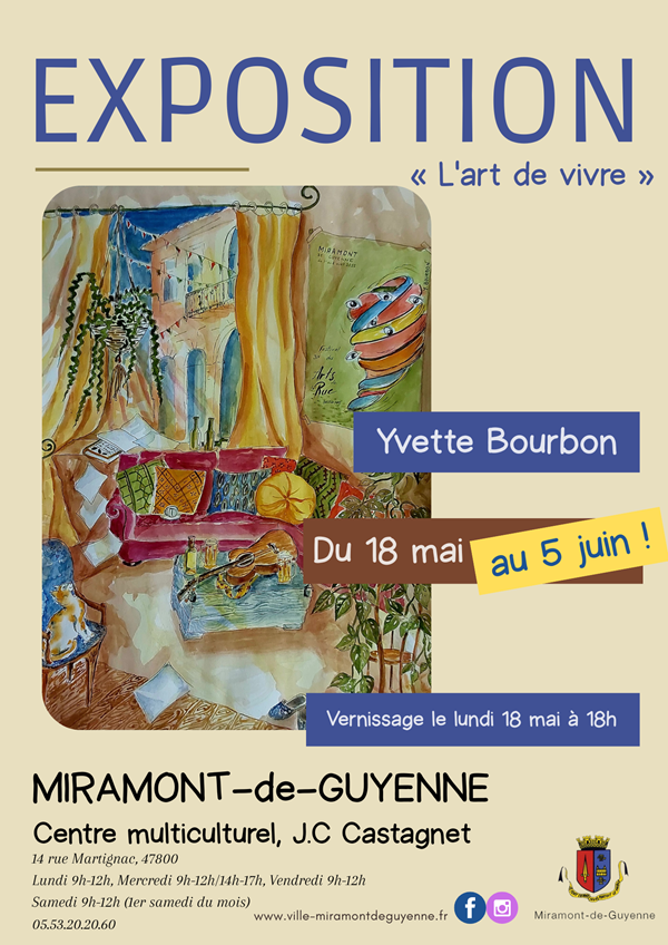 PROLONGÉE - Exposition : L'art de vivre