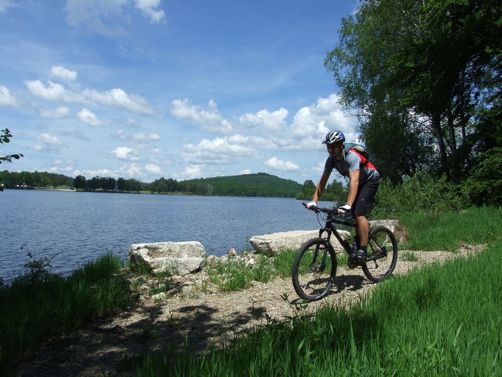 Tour du lac de Vassivière, "Sentier de rives", Beaumont-du-Lac