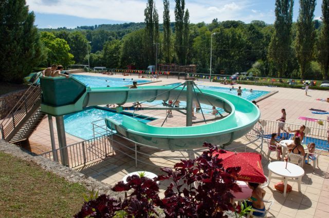 Piscine d'été chauffée