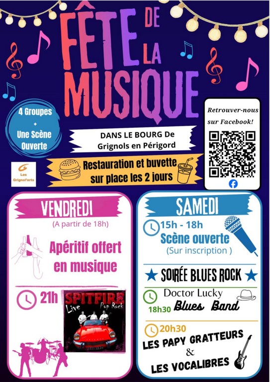 Fête de la musique — visuel événement