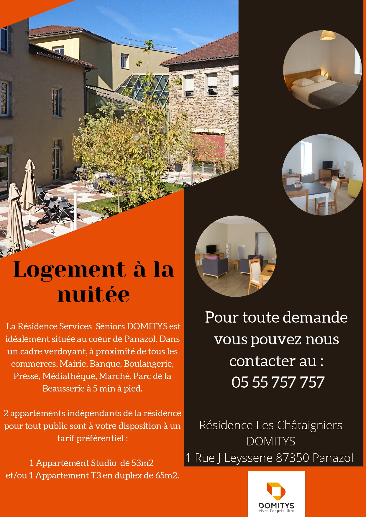 Meublés - Résidence DOMITYS, Panazol - photo 8