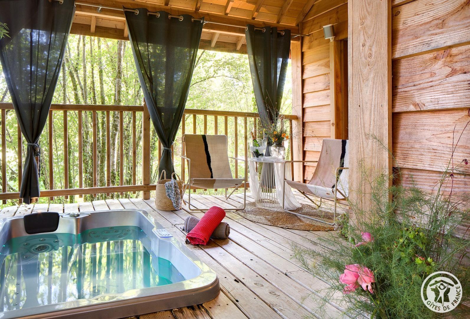 Cyprès si haut cabane et Spa, Saint-Mexant - photo 73
