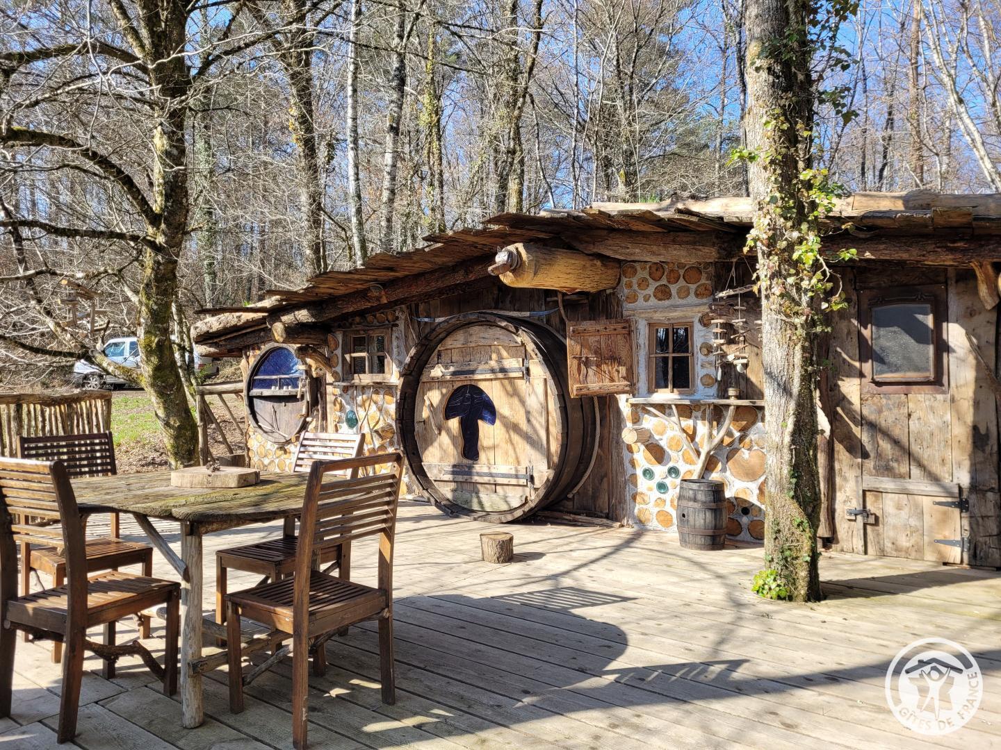 La Cabane du Terrier à La ferme des histoires mélangées