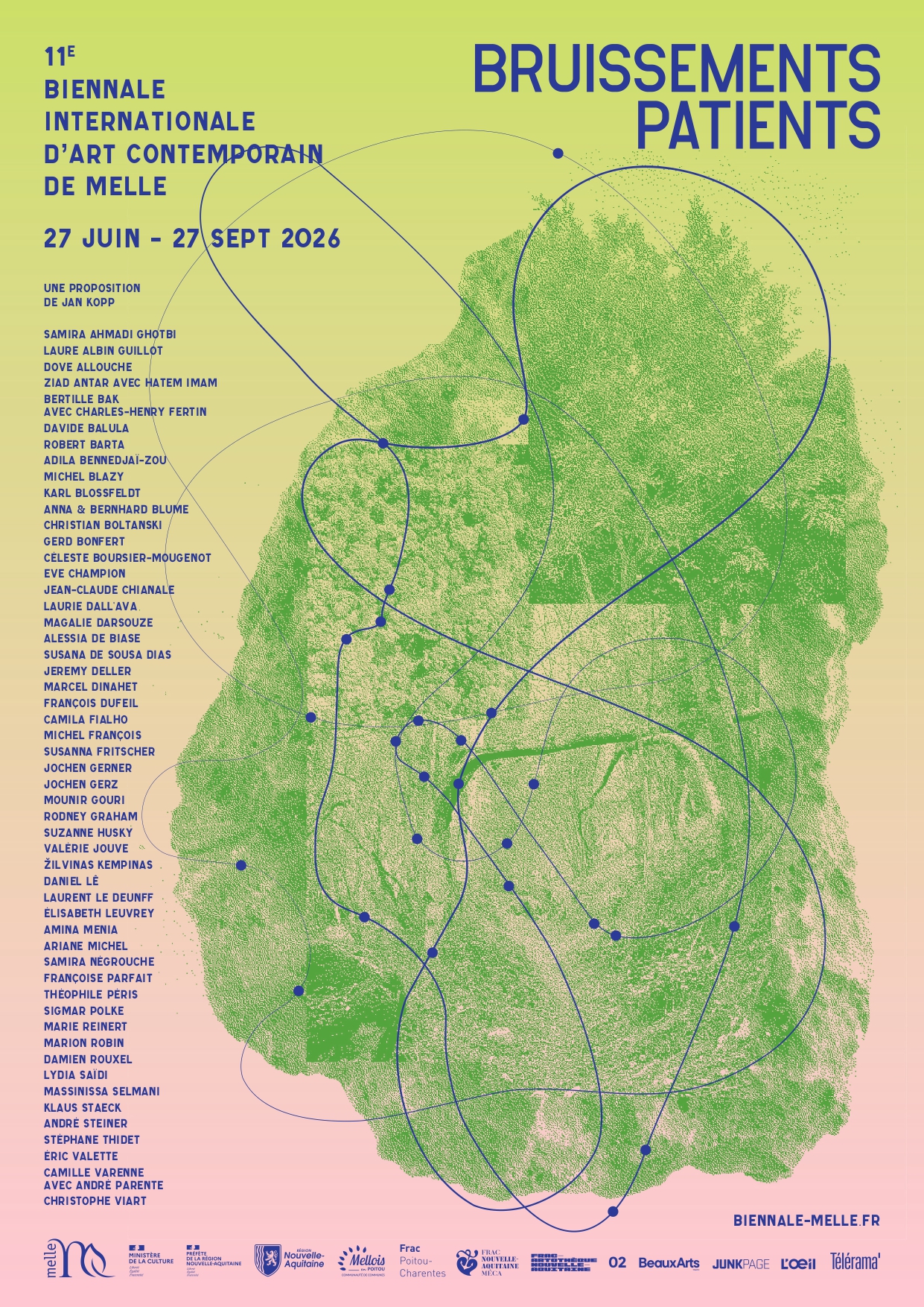 Inauguration déambulée · 11e Biennale internationale d’art contemporain de Melle
