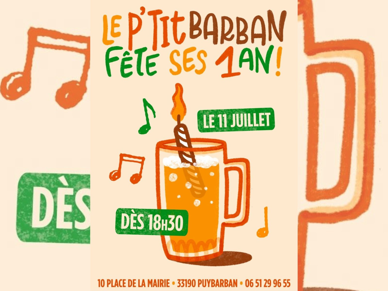 Les 1ans du P'tit barban