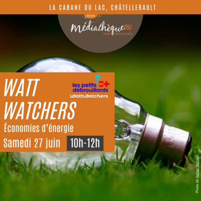 Watt Watchers : atelier autour des économies d'énergie — visuel événement