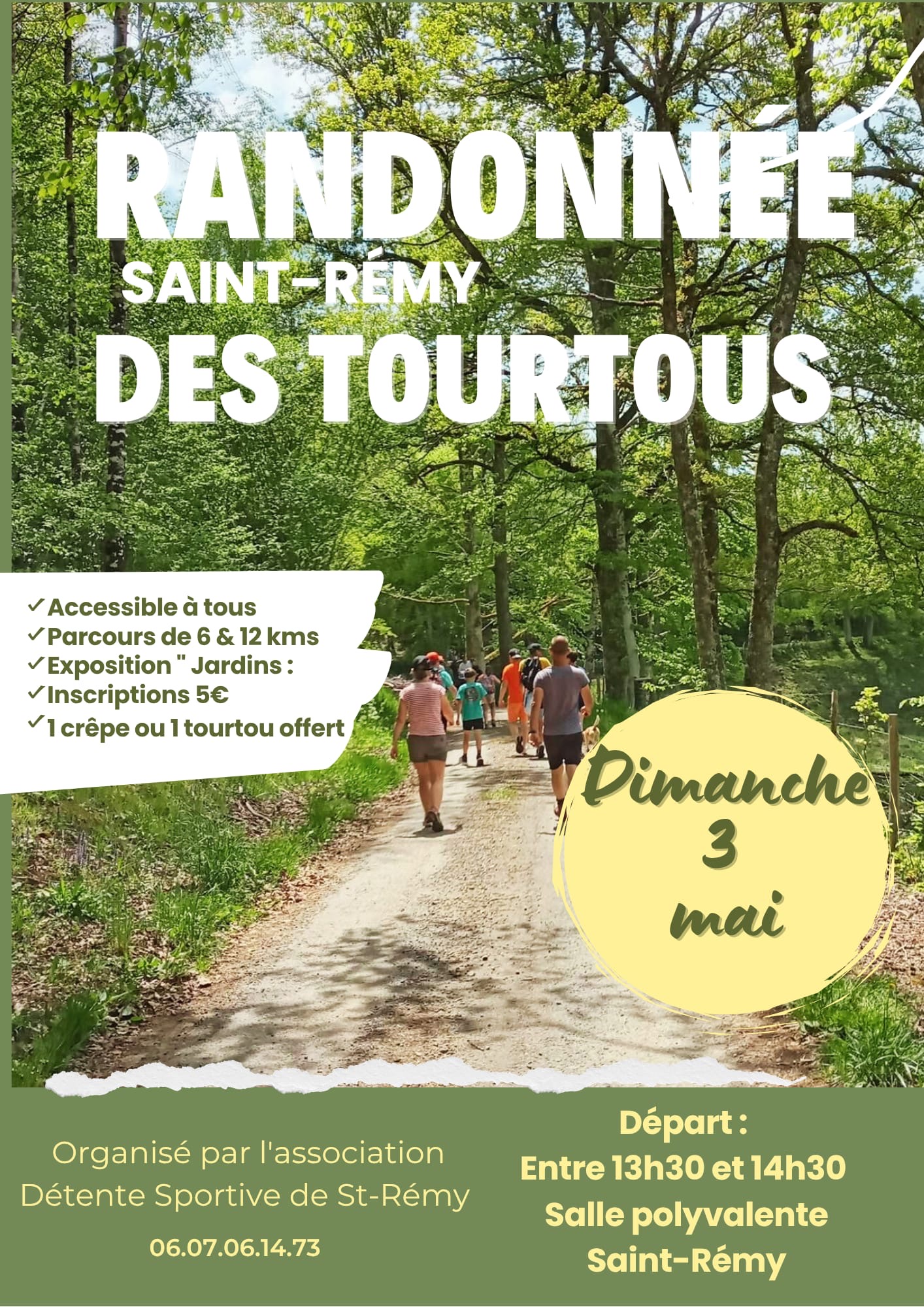 Randonnée des Tourtous — visuel événement