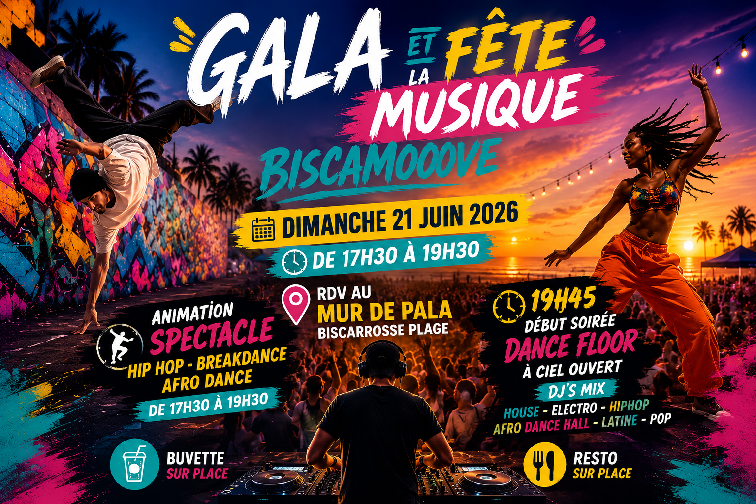 Gala de danse et fête de la musique