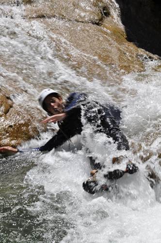 Sortie canyoning, Urdos