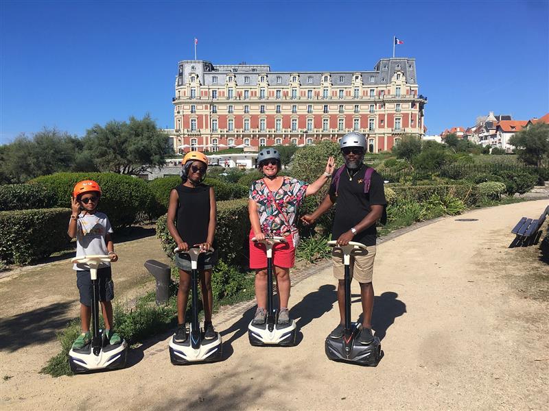 Découverte ville de Biarritz et alentours en gyropode