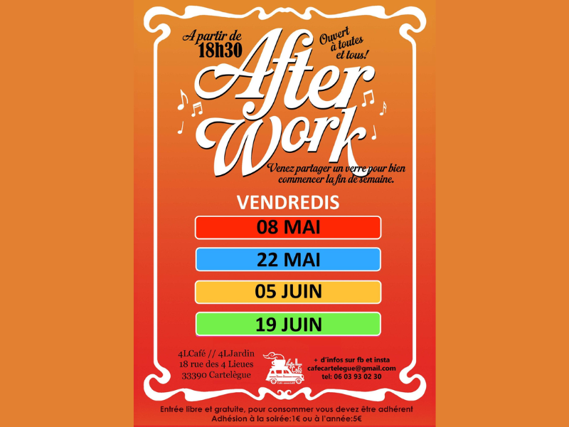 Afterwork du 4L, Cartelègue - photo 2