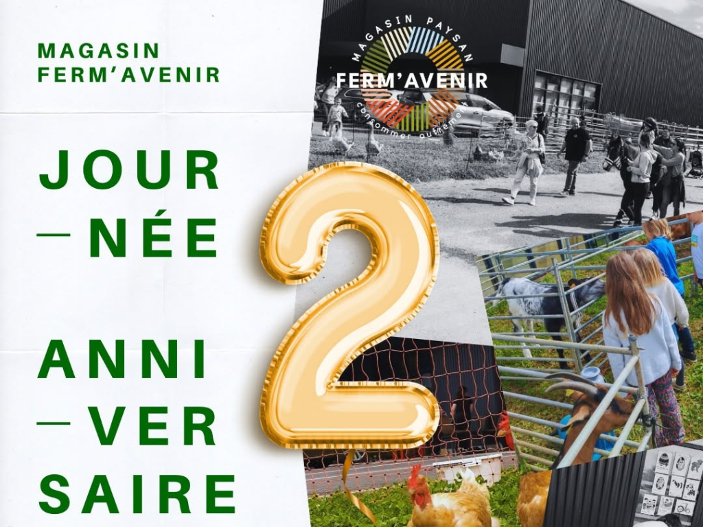 Journée anniversaire chez Ferm'avenir