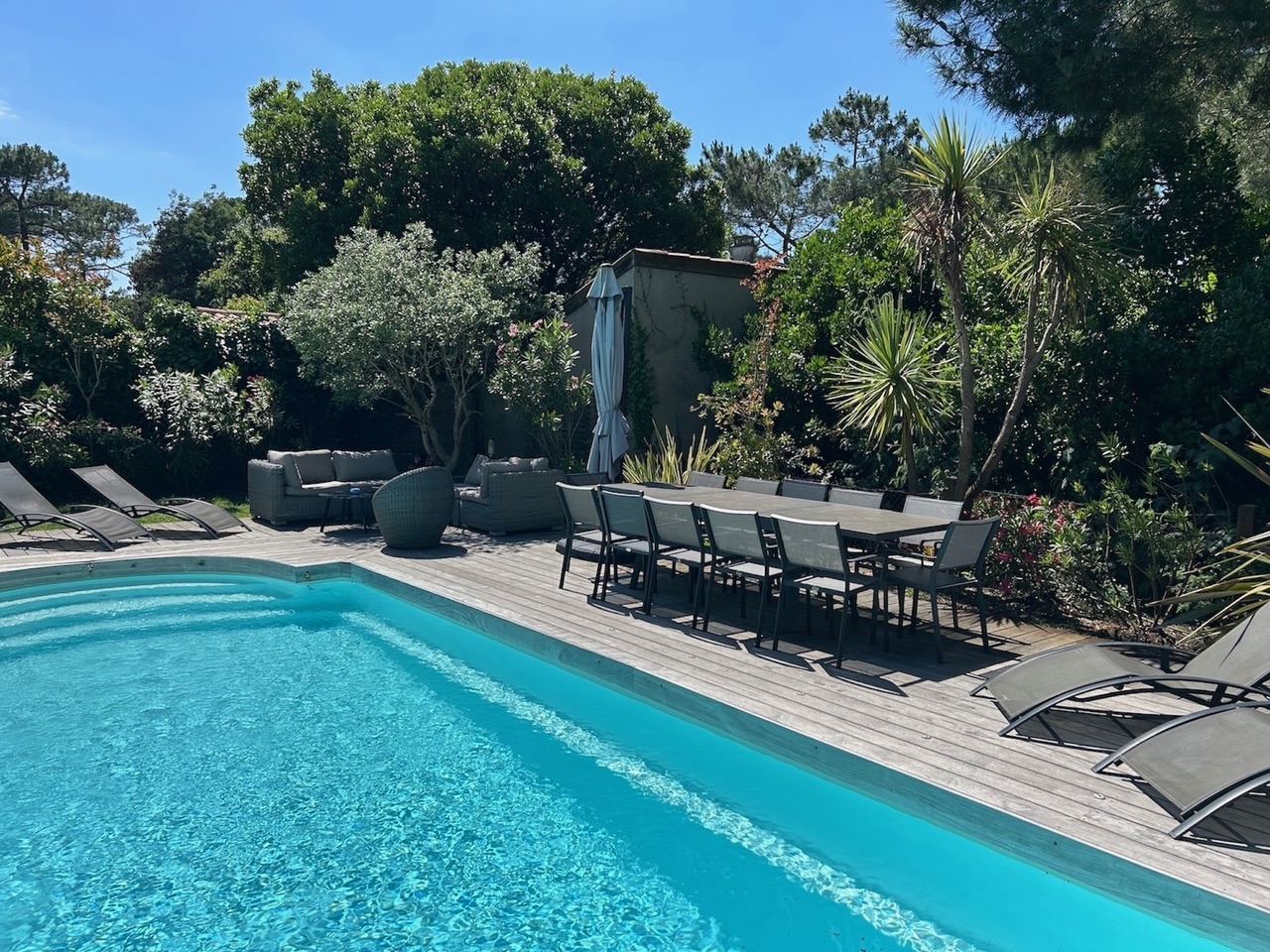 Villa Maluel avec piscine à deux pas de la plage, Biscarrosse - photo 27