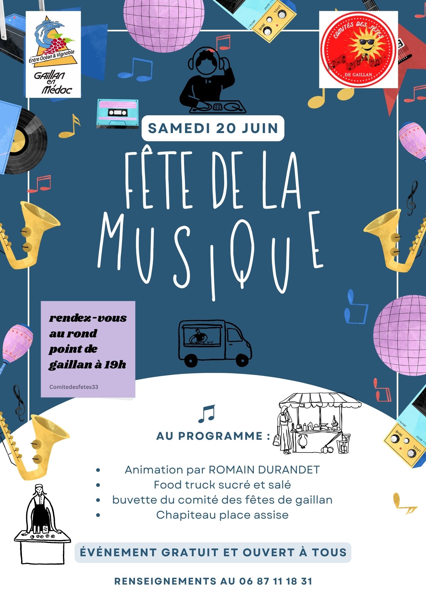 Fête de la musique à Gaillan